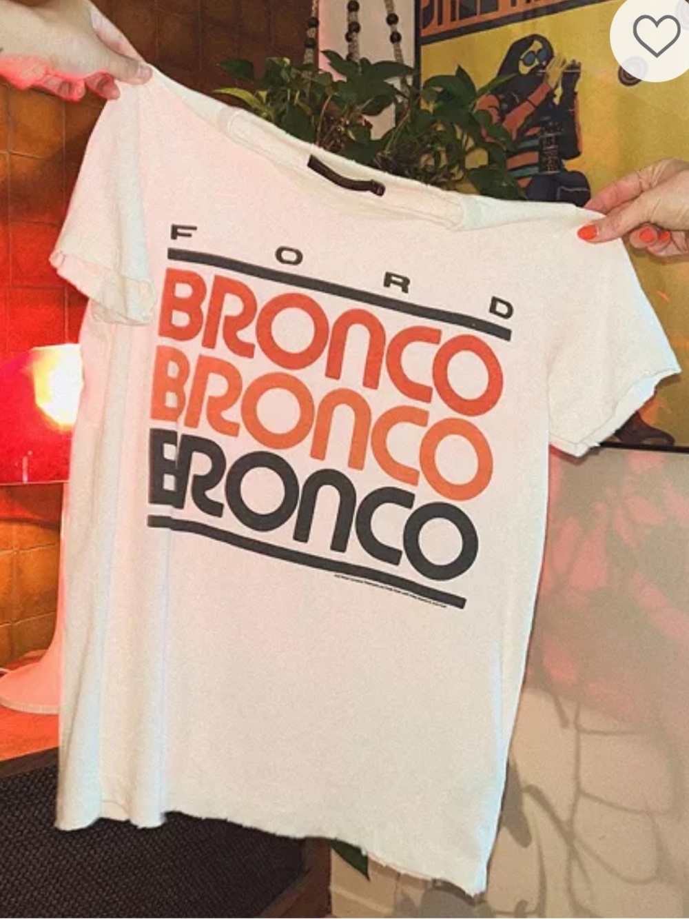 Junk Food Ford Bronco Vintage Graphic SZ SM
